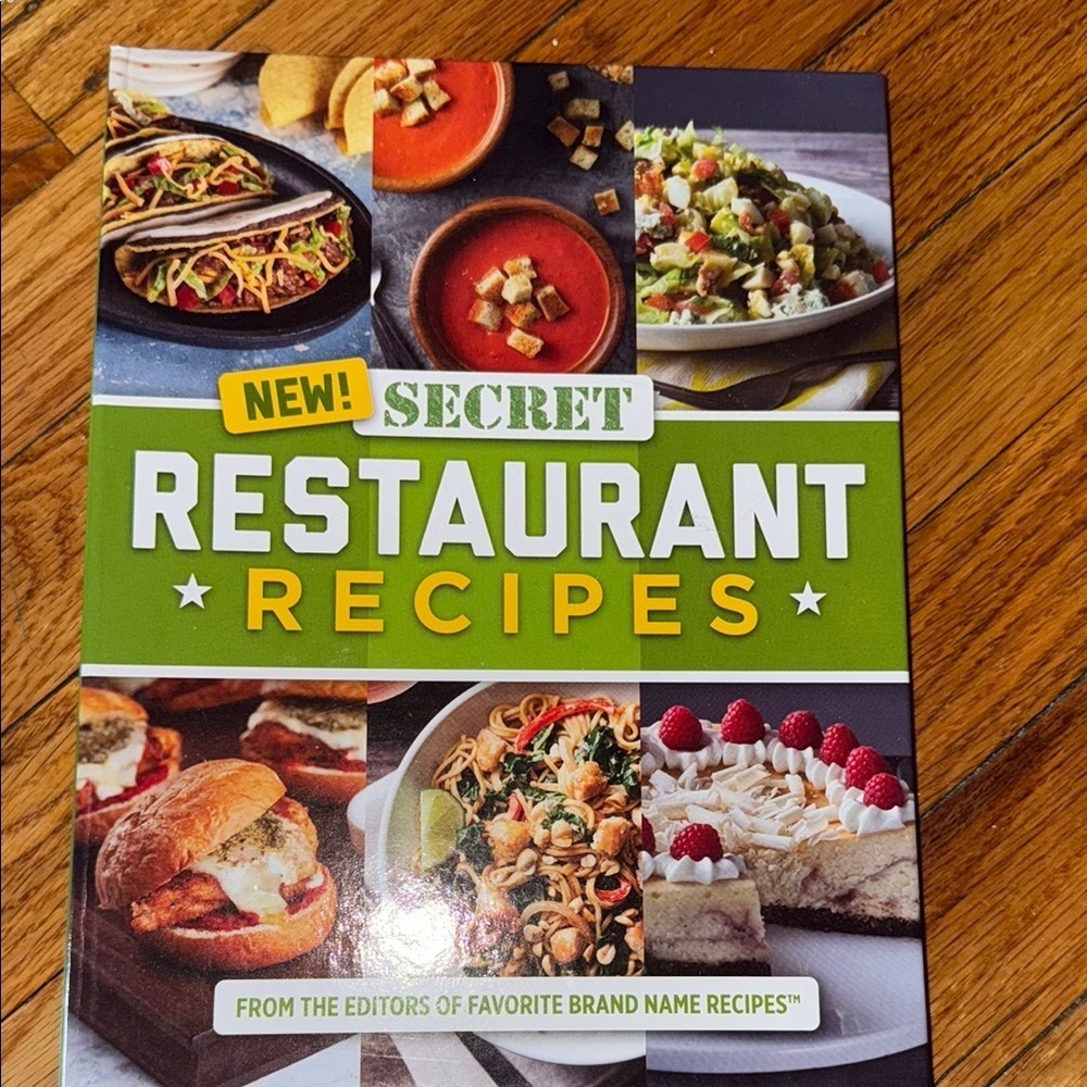 Secret Restaurant Recipes Cookbook